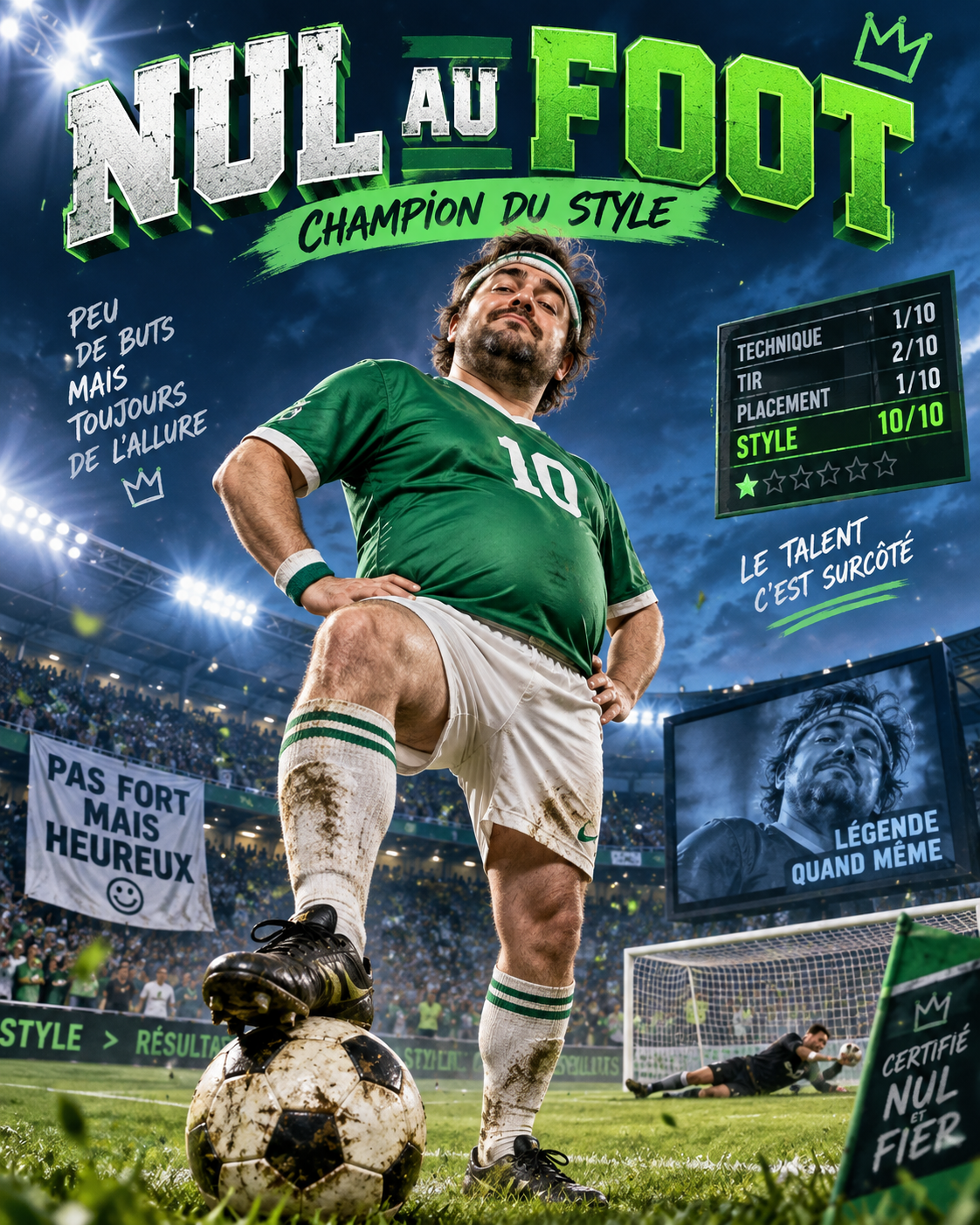 Exemple sportif de poster Cadrolo